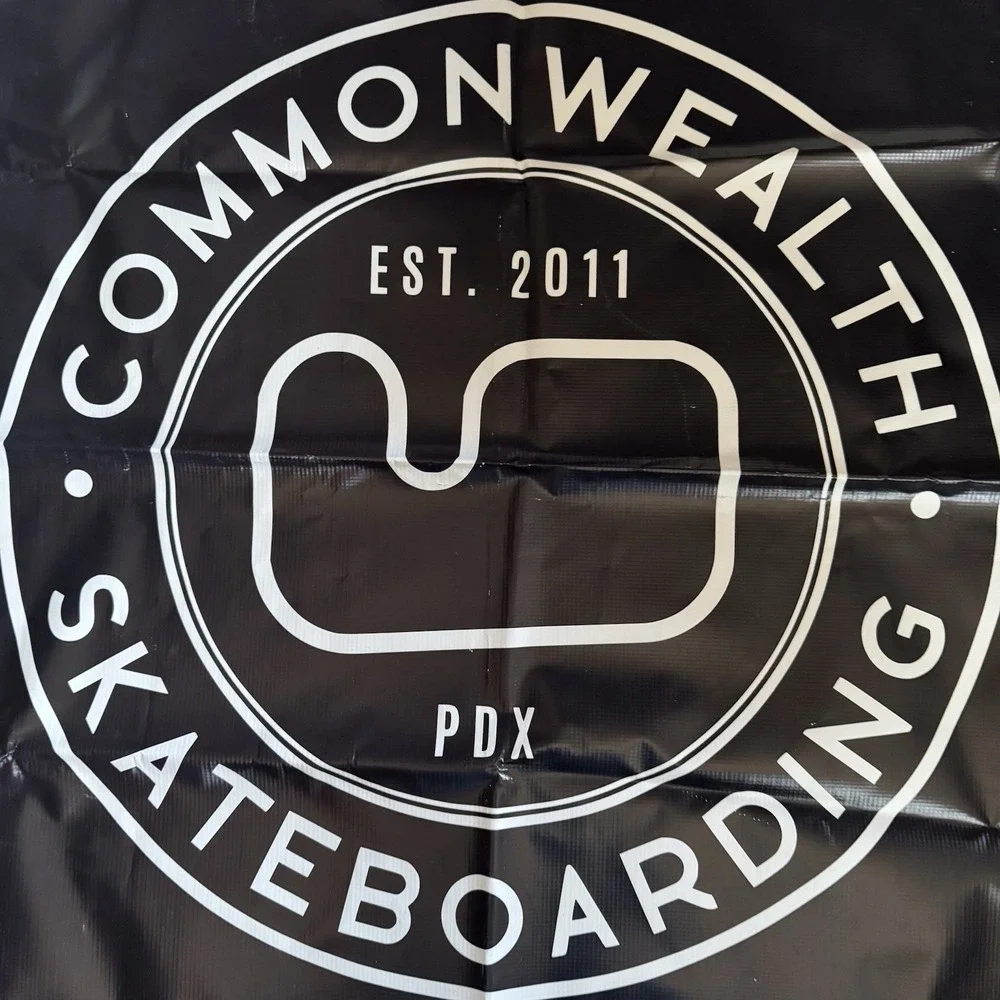 Commonwealth Skateboarding Banner  2011 PDX